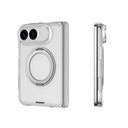 Apple iPhone Duo Kılıf M-safe Şarj Özellikli Youngkit Clear Serisi Standlı Kapak - 3