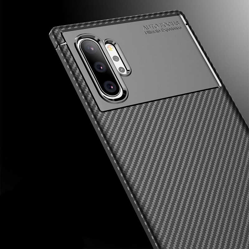 Samsung Galaxy Note 10 Plus Uyumlu Kılıf Zore Negro Silikon Kapak - 5