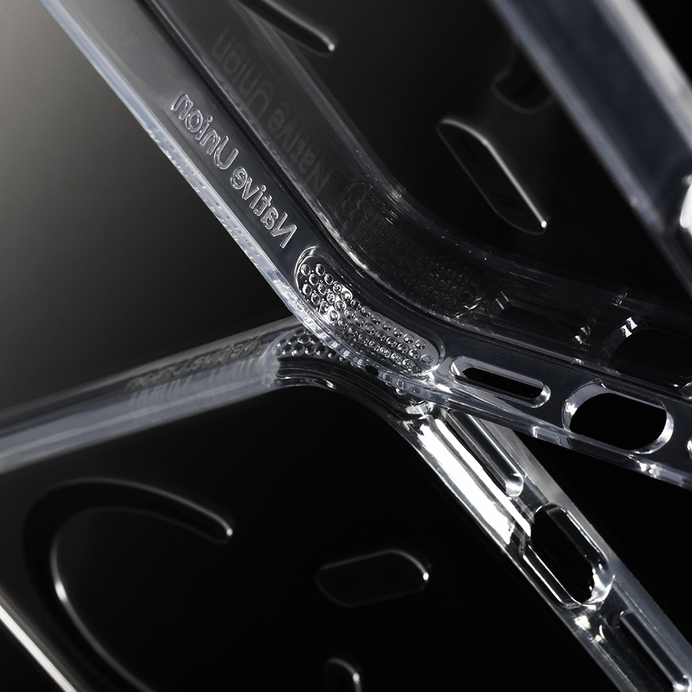Apple iPhone 18 Pro Kılıf M-safe Şarj Özellikli Native Union Airbag Tasarımlı RE Clear Serisi Kapak - 4