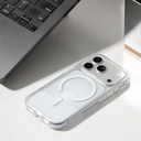 Apple iPhone 18 Pro Kılıf M-safe Şarj Özellikli Native Union Airbag Tasarımlı RE Clear Serisi Kapak - 7