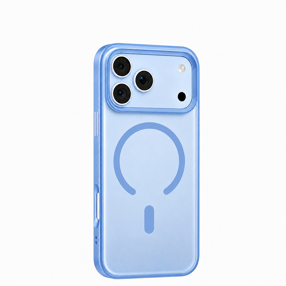 Apple iPhone 18 Pro Kılıf M-safe Şarj Özellikli Airbag Tasarımlı Mutural Mist Serisi Kapak - 2