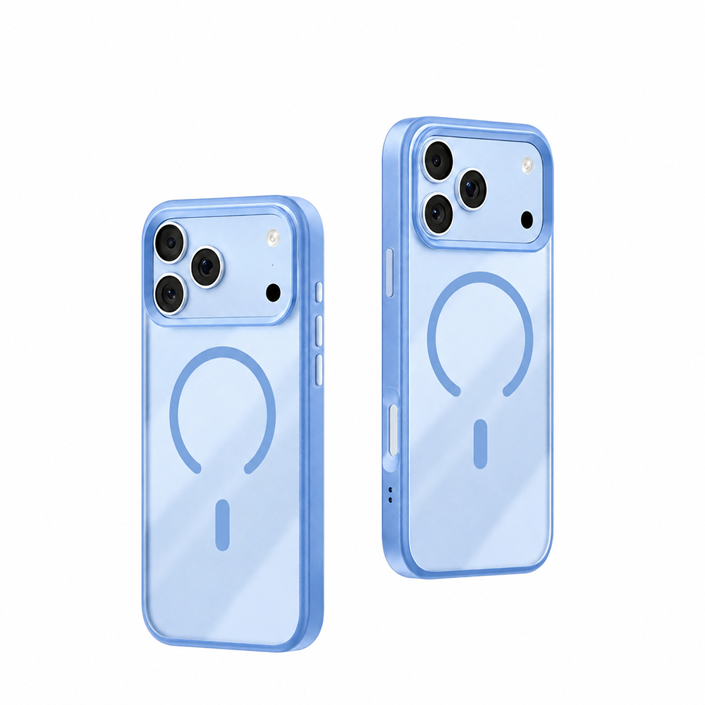 Apple iPhone 18 Pro Kılıf M-safe Şarj Özellikli Airbag Tasarımlı Mutural Mist Serisi Kapak - 3