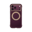Apple iPhone 17 Pro Uyumlu Kılıf M-safe Şarj Özellikli Wiwu AA-203 AeroArmor Ultra Serisi Airbag Tasarımlı Standlı Kapak - 1