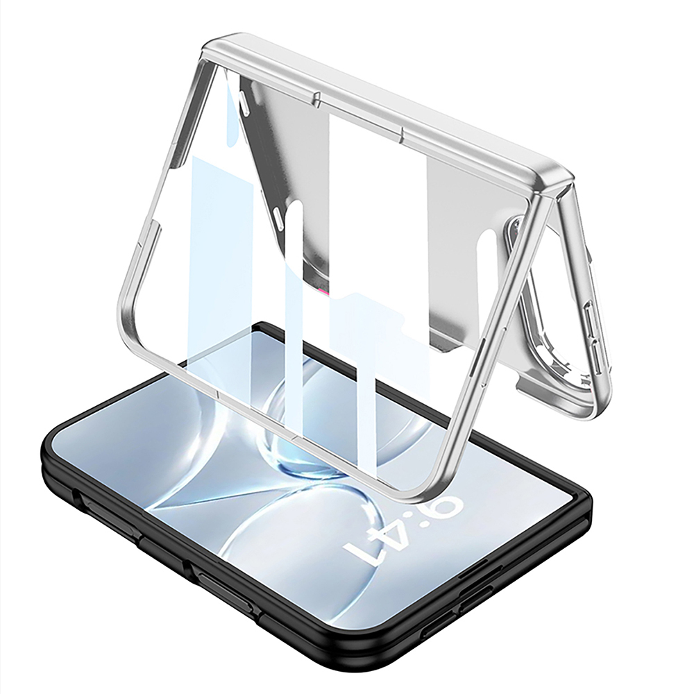 Apple iPhone Duo Kılıf M-safe Şarj Özellikli Zore Kıpta KPT-14 Sert PC Kapak - 1