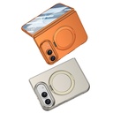 Apple iPhone Duo Kılıf M-safe Şarj Özellikli Zore Kıpta Yüzüklü Kamera Korumalı Kapak - 2