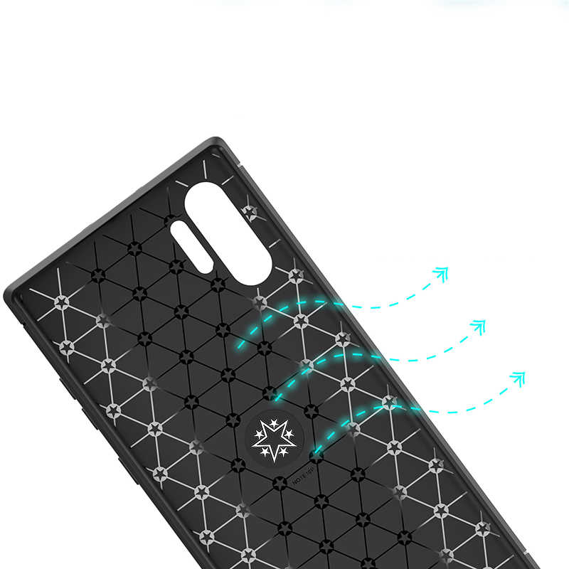 Samsung Galaxy Note 10 Plus Uyumlu Kılıf Zore Ravel Silikon Kapak - 13