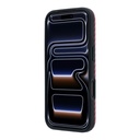 Apple iPhone 18 Pro Max Kılıf TUMI Orjinal Lisanslı M-safe Şarj Özellikli PU Karbon Tasarımlı Metal Logolu Kapak - 4
