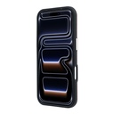 Apple iPhone 18 Pro Kılıf Guess Orjinal Lisanslı PU Yazı ve 4G Büyük Metal Logolu Kapak - 4