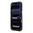 Apple iPhone 18 Pro Kılıf Guess Orjinal Lisanslı PU Yazı ve 4G Büyük Metal Logolu Kapak - 4