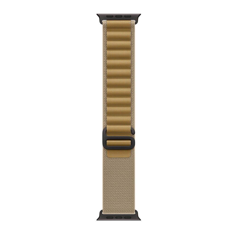 Apple Watch 7 41mm Uyumlu Kordon Alpine Hasır Örgü Zore KRD-74 Kumaş Kayış - 4