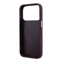 Apple iPhone 18 Pro Kılıf Karl Lagerfeld Orjinal Lisanslı M-Safe Şarj Özellikli Metal Logolu PU Saffiano 360 Derece Dönebilen Standlı Kapak - 6
