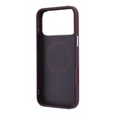 Apple iPhone 18 Pro Max Kılıf Karl Lagerfeld Orjinal Lisanslı M-Safe Şarj Özellikli K&C Metal Logolu PU 360 Derece Dönebilen Standlı Kapak - 6