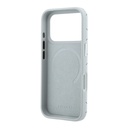 Apple iPhone 18 Pro Max Kılıf Lacoste Orjinal Lisanslı M-safe Şarj Özellikli Metal Logolu Deri Karışık Monogram Desenli Kapak - 6