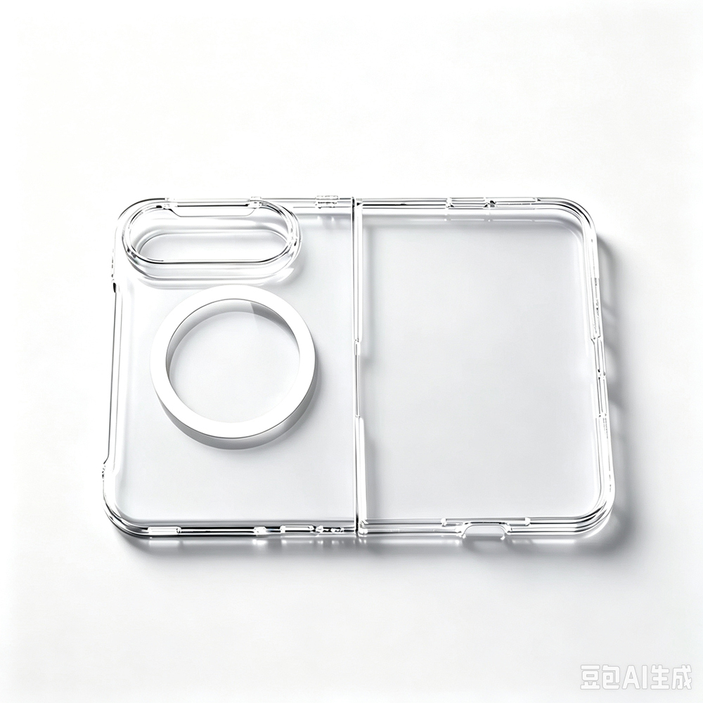 Apple iPhone Duo Kılıf Zore M-safe Şarj Özellikli Şeffaf Kamera Çerçeveli Porto Kapak - 2