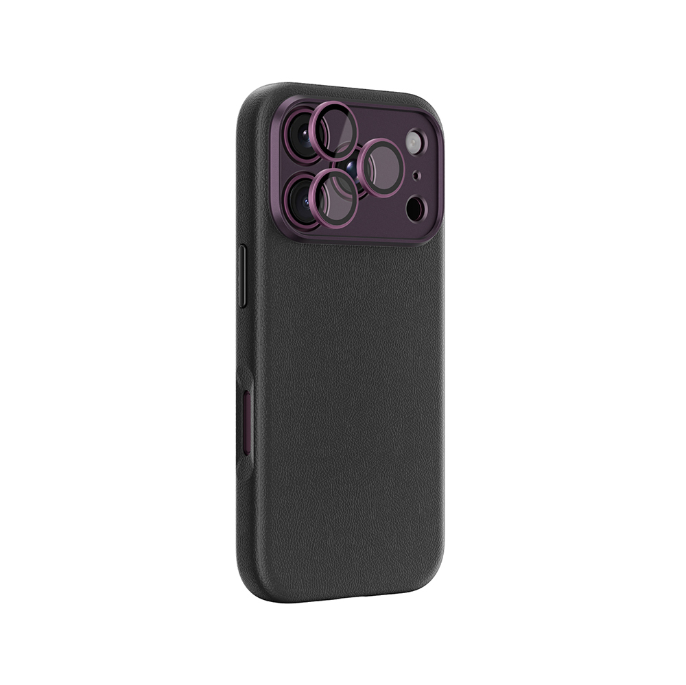 Apple iPhone 18 Pro Max Kılıf M-Safe Şarj Özellikli Airbag Tasarımlı AmazingThing Glamour SLens Serisi Kapak - 2
