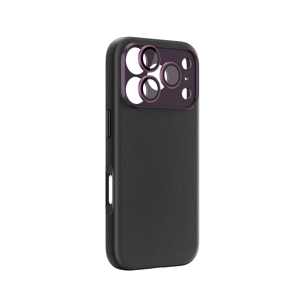 Apple iPhone 18 Pro Max Kılıf M-Safe Şarj Özellikli Airbag Tasarımlı AmazingThing Glamour SLens Serisi Kapak - 3