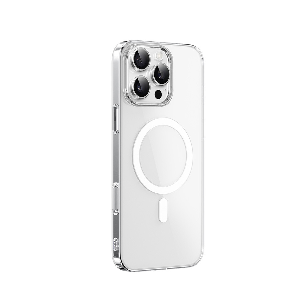 Apple iPhone 16 Pro Max Uyumlu Kılıf Magsafe Şarj Özellikli Wiwu YXK-207 Invisible Pro Sert PC Kapak - 1