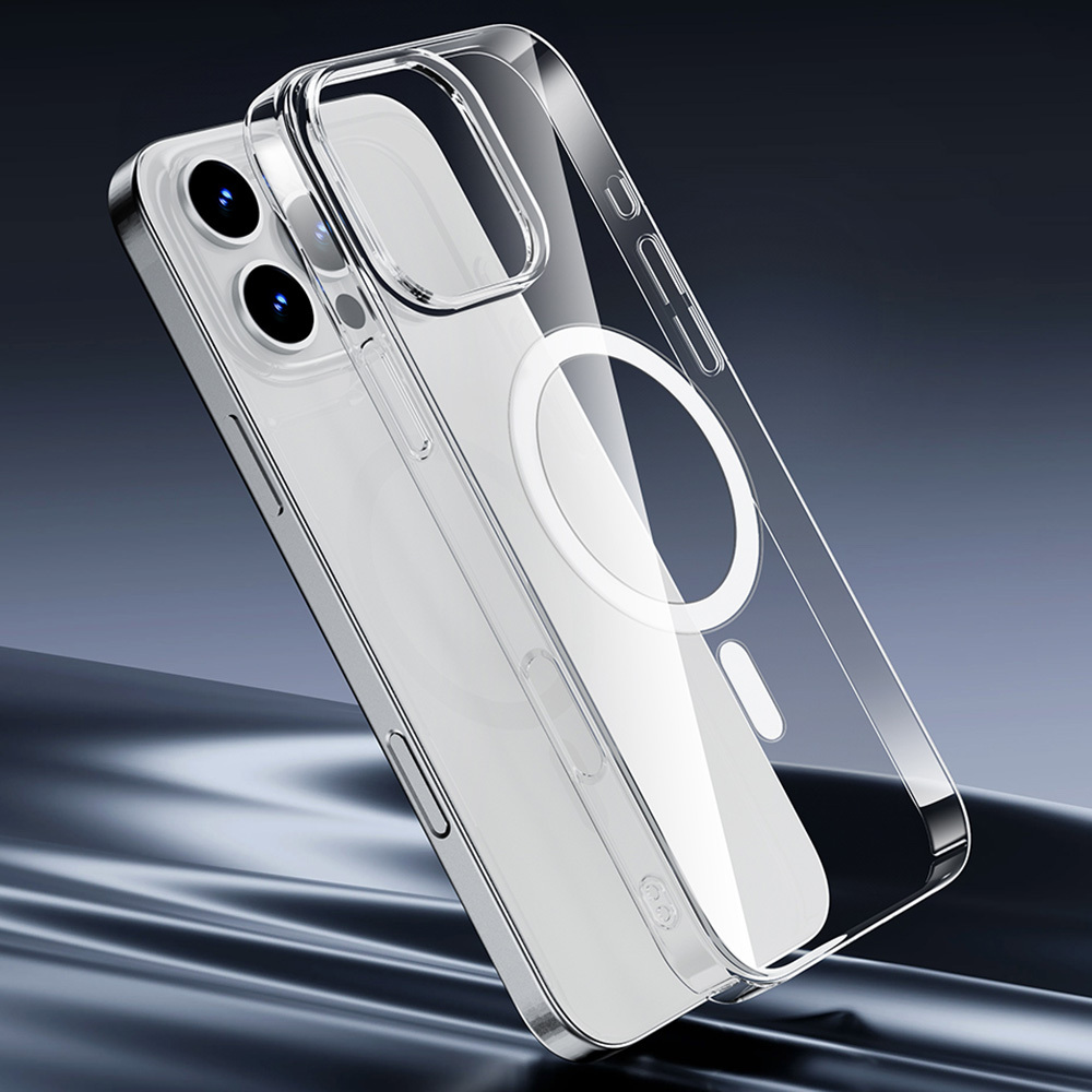 Apple iPhone 16 Pro Max Uyumlu Kılıf Magsafe Şarj Özellikli Wiwu YXK-207 Invisible Pro Sert PC Kapak - 6