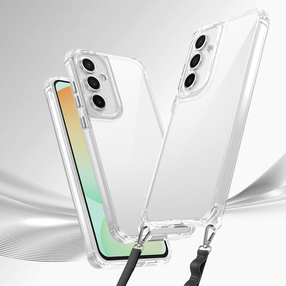Samsung Galaxy A25 Uyumlu Kılıf Airbagli Takılabilir Askı Aparatlı Zore Snap Silikon Kapak - 1