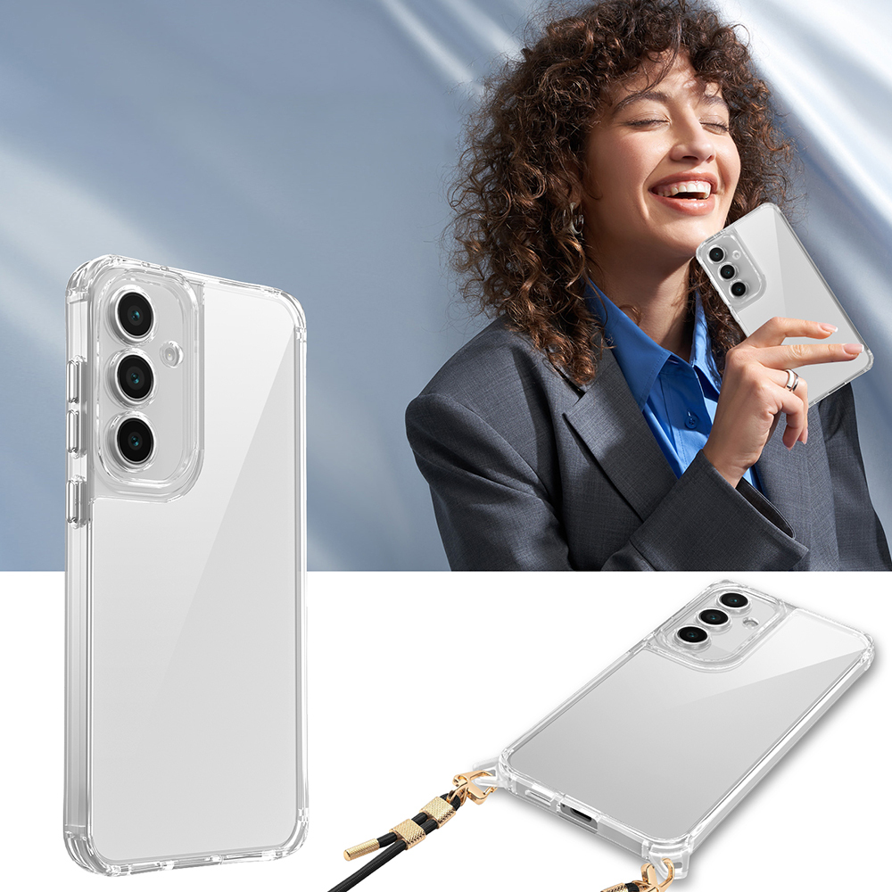 Samsung Galaxy A25 Uyumlu Kılıf Airbagli Takılabilir Askı Aparatlı Zore Snap Silikon Kapak - 5