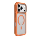 Apple iPhone 17 Pro Uyumlu Kılıf M-safe Şarj Özellikli Youngkit Rock Sand Serisi Kapak - 9