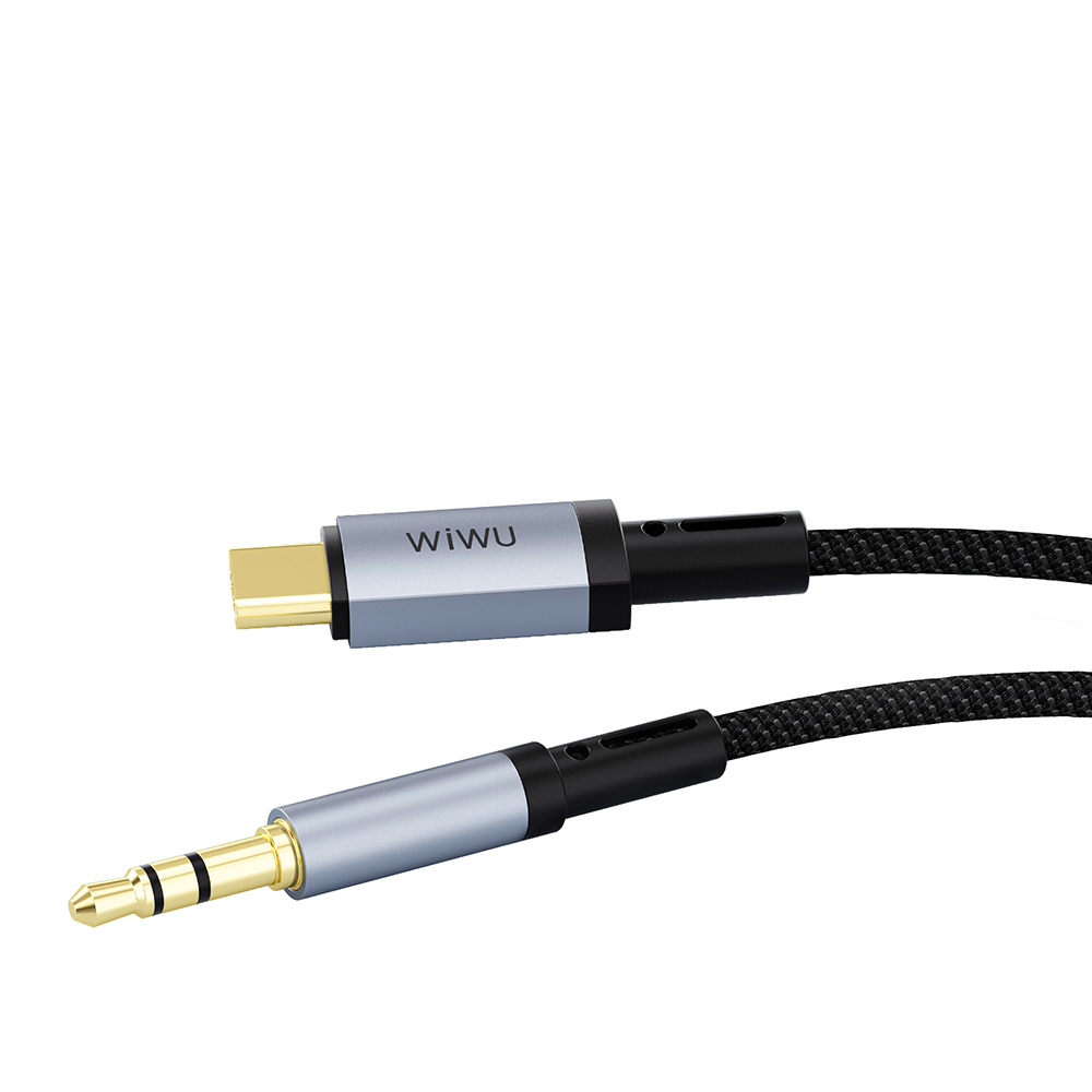 Wiwu Wi-C048 Legend Audio Serisi Type-C to 3.5mm Aux Ses Kablosu 1.5M - 1