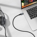 Wiwu Wi-C048 Legend Audio Serisi Type-C to 3.5mm Aux Ses Kablosu 1.5M - 7