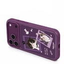 Apple iPhone 18 Pro Max Kılıf M-safe Şarj Özellikli 3D Baskılı Tasarım Mutural The Cat Serisi Kapak - 1