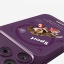 Apple iPhone 18 Pro Max Kılıf M-safe Şarj Özellikli 3D Baskılı Tasarım Mutural The Dog Serisi Kapak - 6