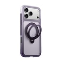 Apple iPhone 18 Pro Kılıf Wiwu AS-204 AeroShield Aurora Ultra Serisi M-safe Şarj Özellikli Airbag Tasarımlı Standlı Kapak - 2