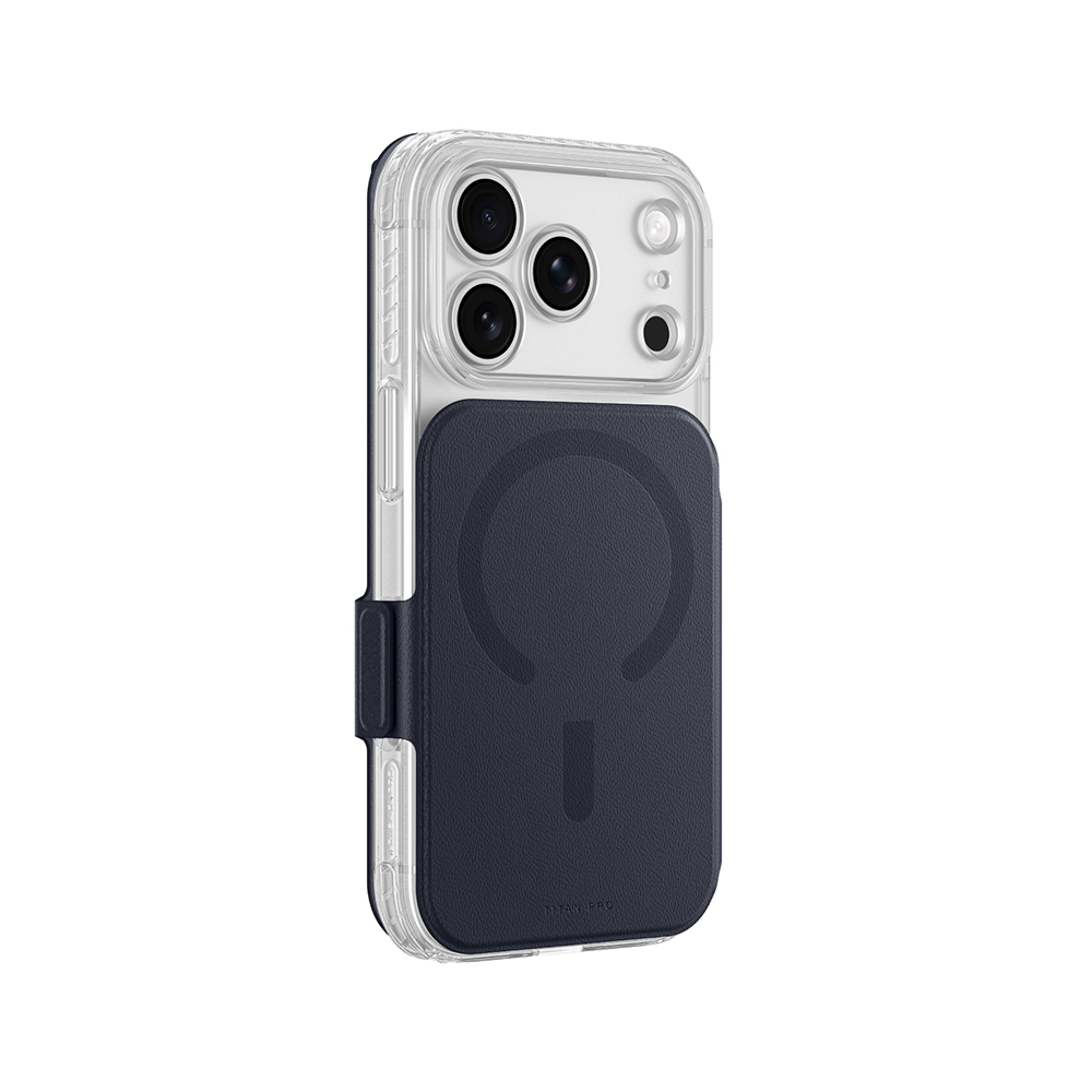Apple iPhone 18 Pro Max Kılıf M-safe Özellikli Amazingthing Titan Lens Flip Serisi Kartlıklı Kapak - 9