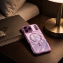 Apple iPhone 18 Pro Max Kılıf M-safe Şarj Özellikli Mutural Glow Desert Serisi Kapak - 5