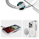 Apple iPhone 16 Pro Max Uyumlu Kılıf Magsafe Şarj Özellikli Airbagli Şeffaf Zore İncek Kapak - 9