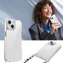 Apple iPhone 15 Uyumlu Kılıf Airbagli Takılabilir Askı Aparatlı Zore Snap Silikon Kapak - 3