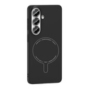 Samsung Galaxy S26 Uyumlu FE Kılıf M-Safe Şarj Özellikli Kamera Korumalı Zore Elio Sert PC Kapak - 1