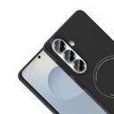 Samsung Galaxy S26 Uyumlu FE Kılıf M-Safe Şarj Özellikli Kamera Korumalı Zore Elio Sert PC Kapak - 2