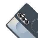 Samsung Galaxy S26 Uyumlu FE Kılıf M-Safe Şarj Özellikli Kamera Korumalı Zore Elio Sert PC Kapak - 2