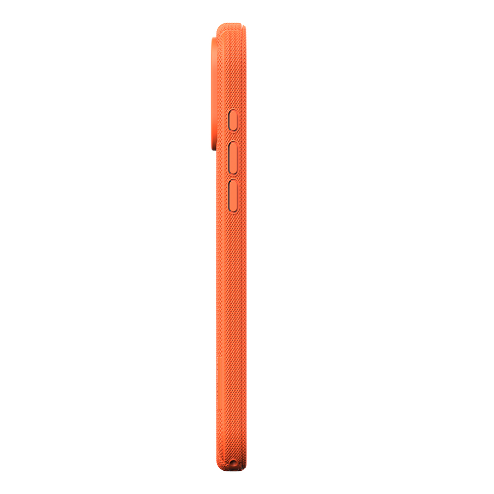 Apple iPhone 17 Pro Max Uyumlu Kılıf M-Safe Şarj Özellikli Çizgi Desenli Kumaş Dokulu Zore Paris Lorin Kapak - 4