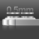 Apple iPhone 16 Uyumlu Amazingthing HD Safir Kamera Lens Koruyucu - 8
