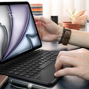 Apple iPad Air 13 2025 M3 Uyumlu Amazingthing Minimal KeyLite Combo Klavyeli Standlı Kılıf - 7