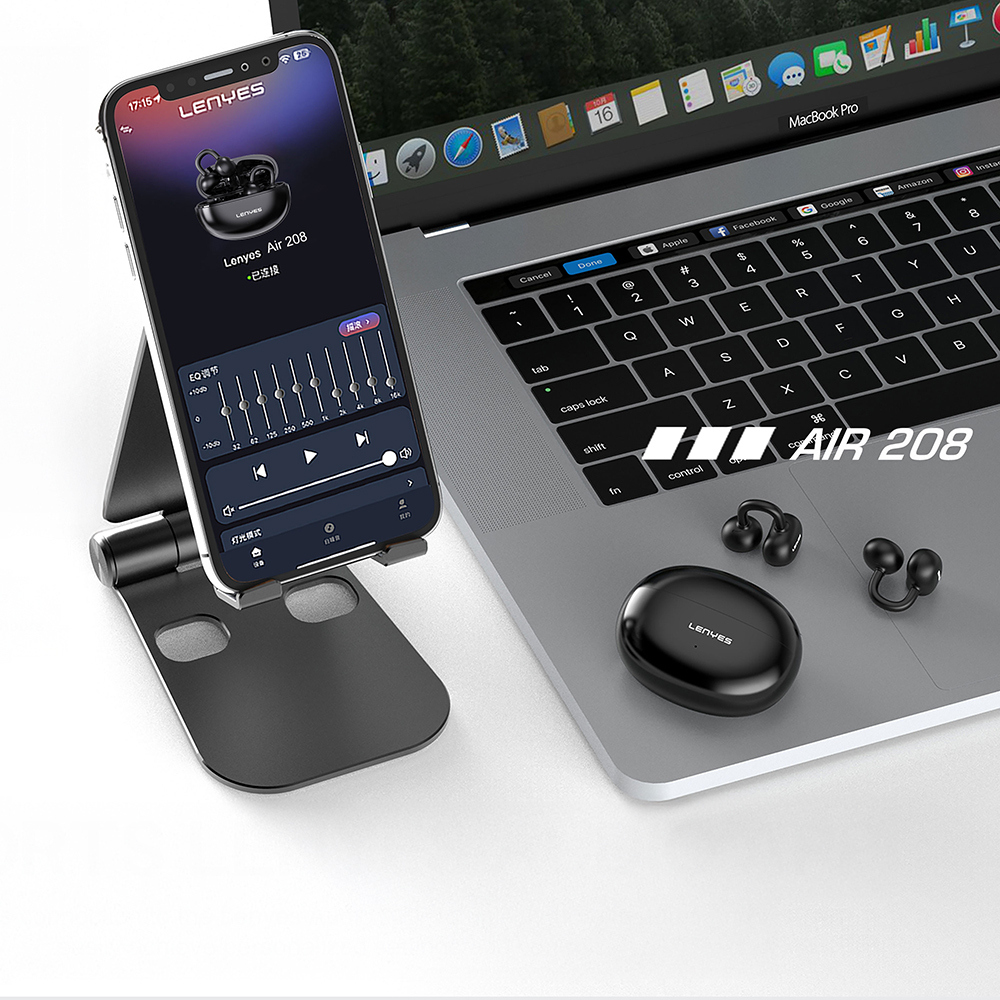 Lenyes Air 208 Hi-Fi Ses Özellikli 13mm Dinamik Sürücülü Bluetooth Kulaklık v6.0 - 5