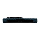 Apple iPhone 15 Pro Uyumlu Kılıf Magsafe Şarj Özellikli 1500D Aramid Fiber Pitaka Ultra-Slim Classic Serisi Black-Blue Twill Kapak - 6