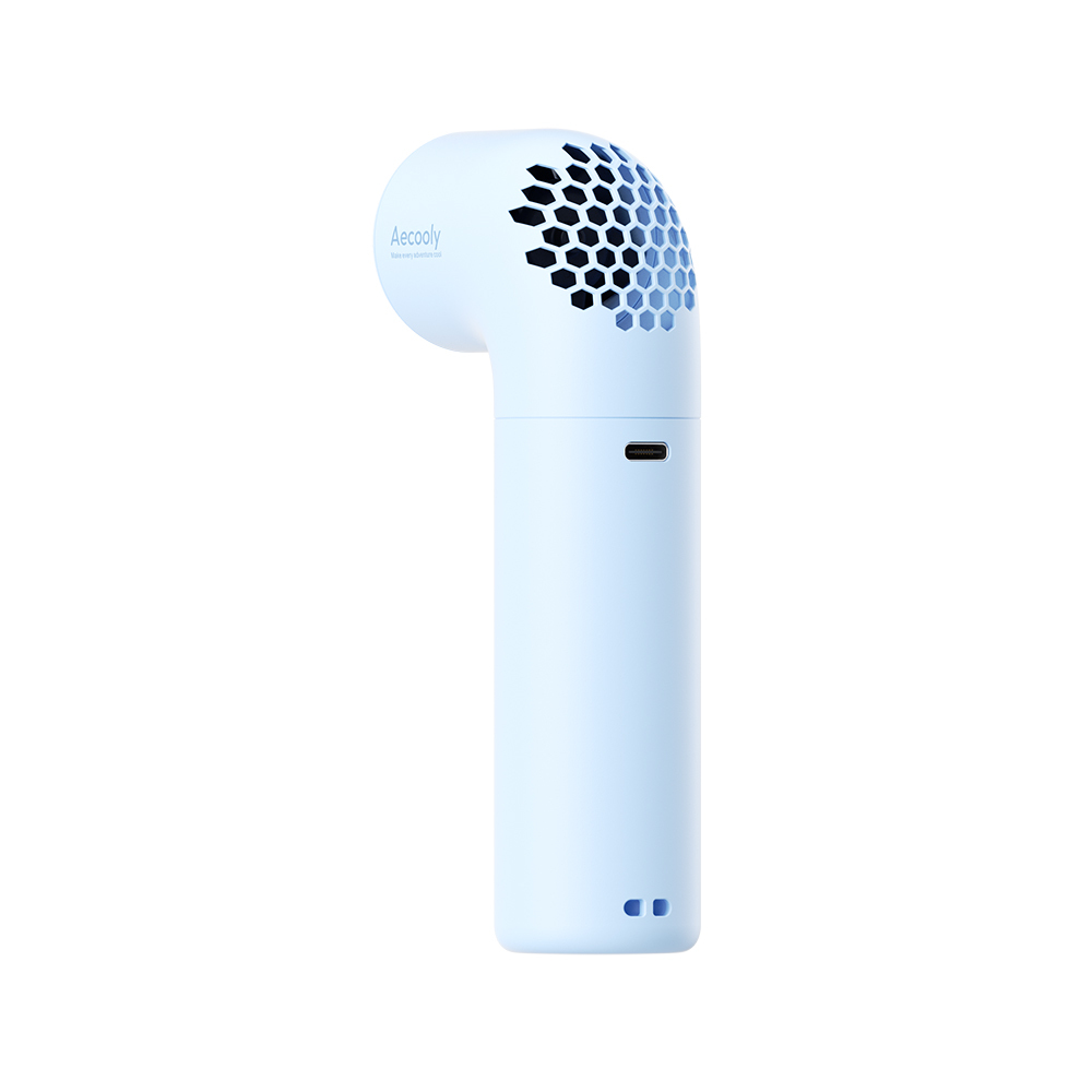 Aecooly PH02-A Aero Serisi Dijital LED Göstergeli Portatif Soğutucu El Fanı - 6