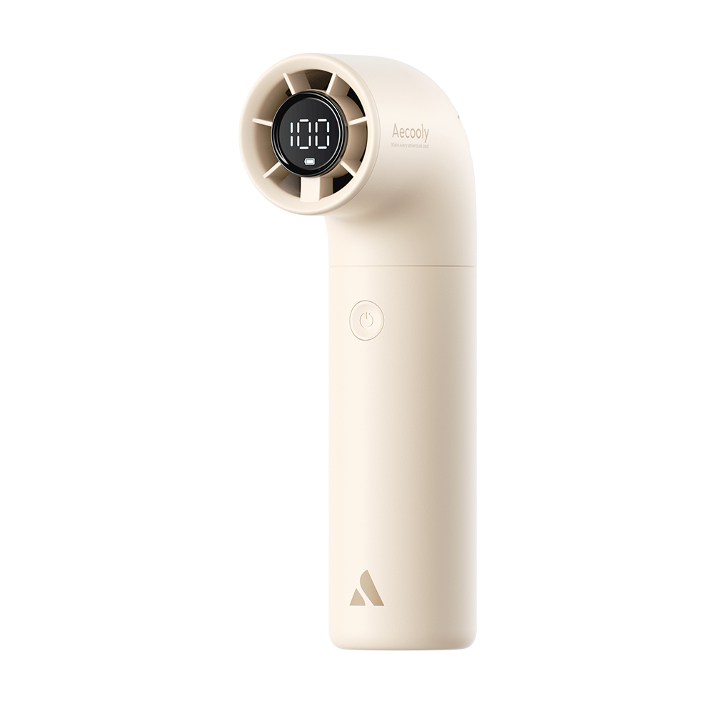 Aecooly PH02-A Aero Serisi Dijital LED Göstergeli Portatif Soğutucu El Fanı - 2
