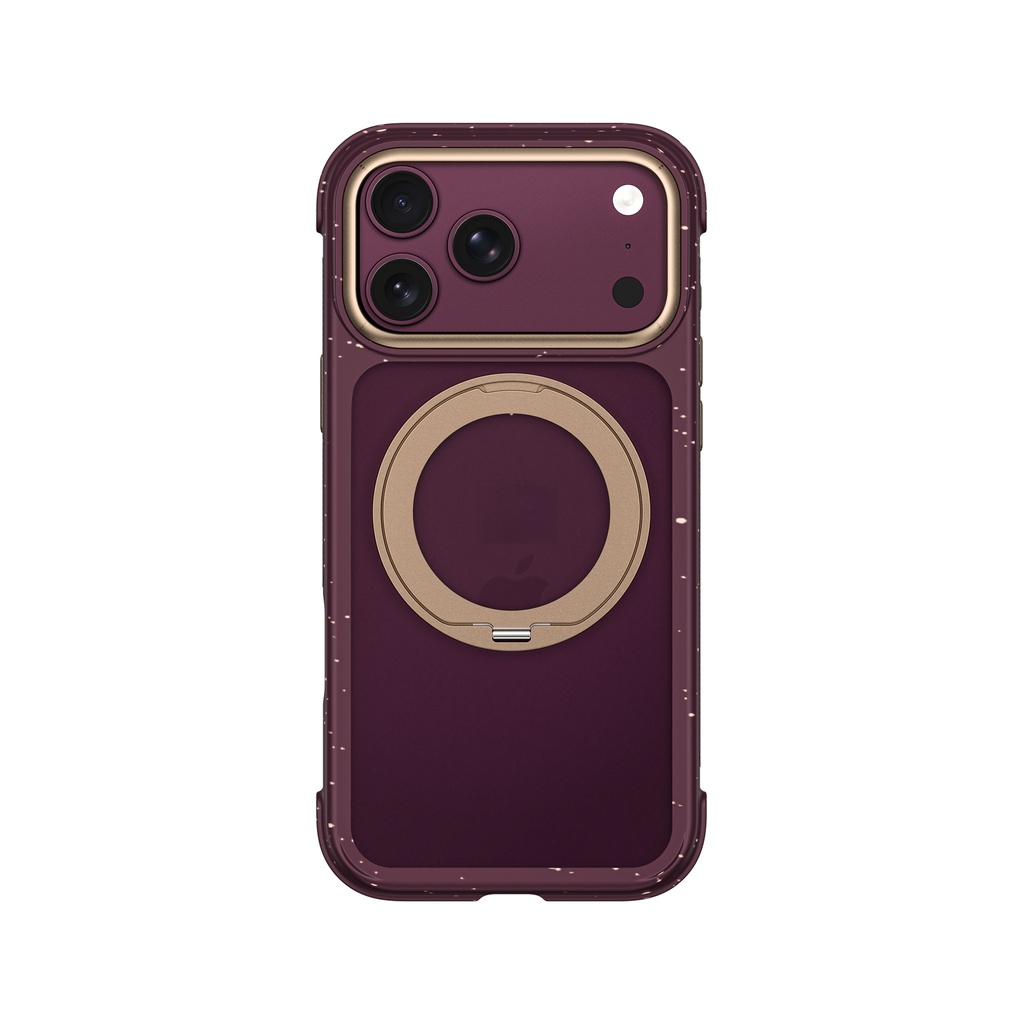 Apple iPhone 17 Pro Max Uyumlu Kılıf M-safe Şarj Özellikli Wiwu AA-203 AeroArmor Ultra Serisi Airbag Tasarımlı Standlı Kapak - 2