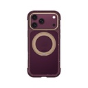 Apple iPhone 17 Pro Max Uyumlu Kılıf M-safe Şarj Özellikli Wiwu AA-203 AeroArmor Ultra Serisi Airbag Tasarımlı Standlı Kapak - 2