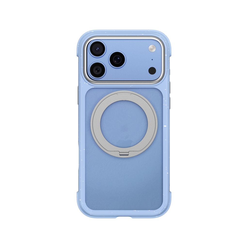 Apple iPhone 17 Pro Max Uyumlu Kılıf M-safe Şarj Özellikli Wiwu AA-203 AeroArmor Ultra Serisi Airbag Tasarımlı Standlı Kapak - 2