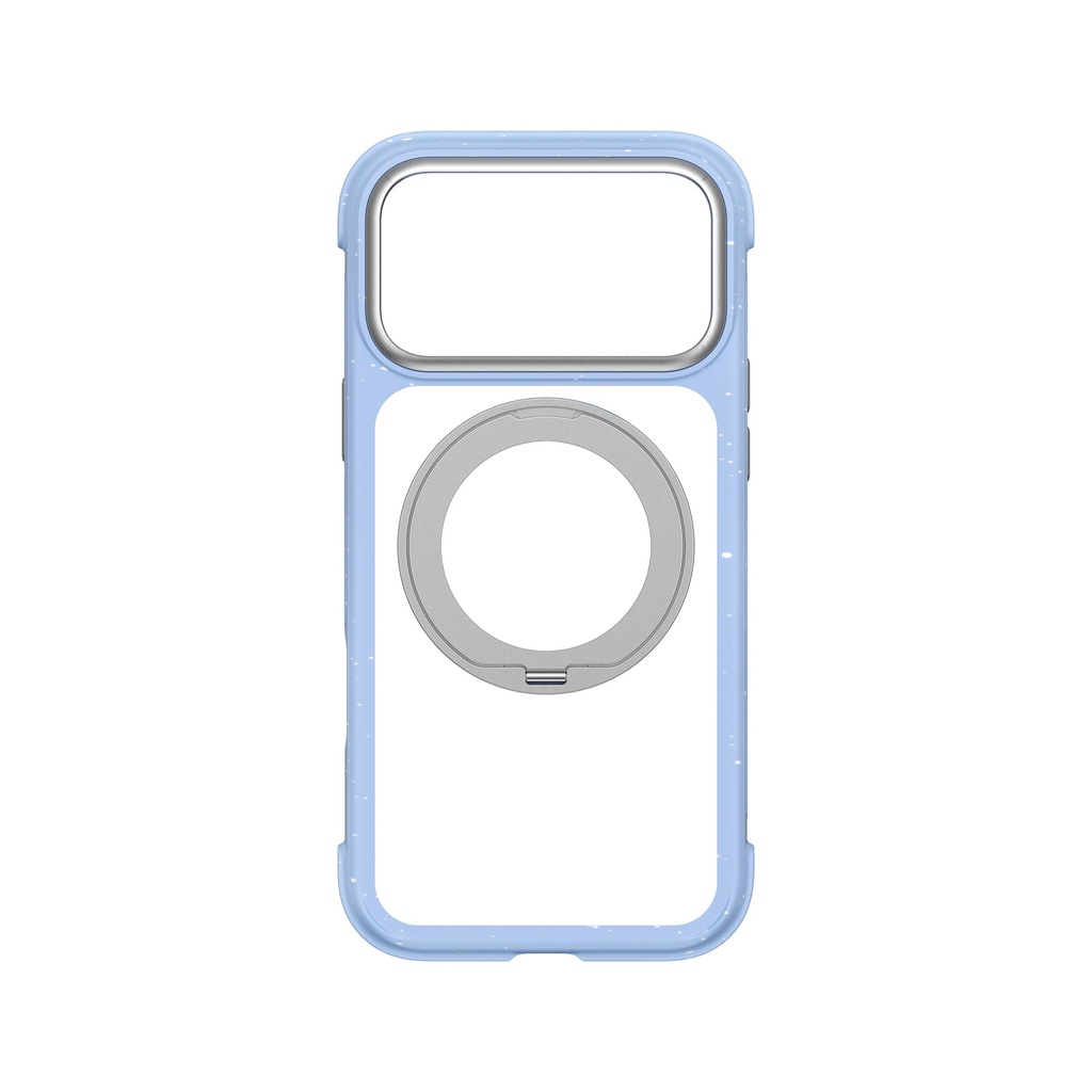Apple iPhone 17 Pro Max Uyumlu Kılıf M-safe Şarj Özellikli Wiwu AA-203 AeroArmor Ultra Serisi Airbag Tasarımlı Standlı Kapak - 3