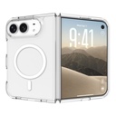 Apple iPhone Duo Kılıf Zore M-safe Şarj Özellikli Şeffaf Kamera Çerçeveli UTS PC Kapak - 2