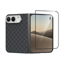 Apple iPhone Duo Benks ArmorAir ArmorGrid Grand Combo Üçlü Aksesuar Seti (Ön Arka Kevlar Karbon Kapak + Ekran Koruyucu) - 5